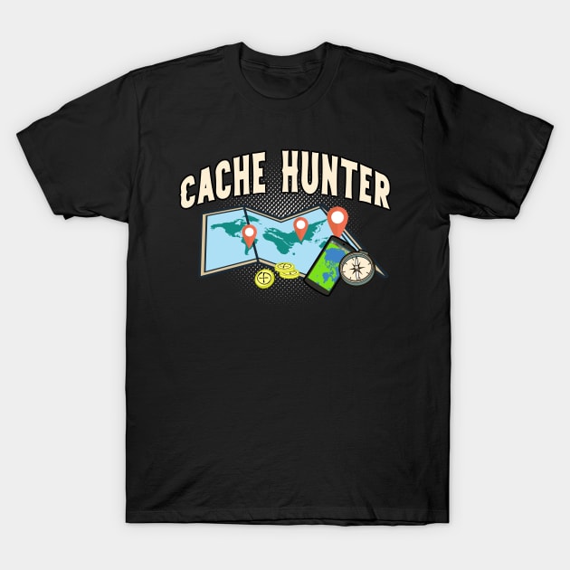 Geocacher T-Shirt by Foxxy Merch